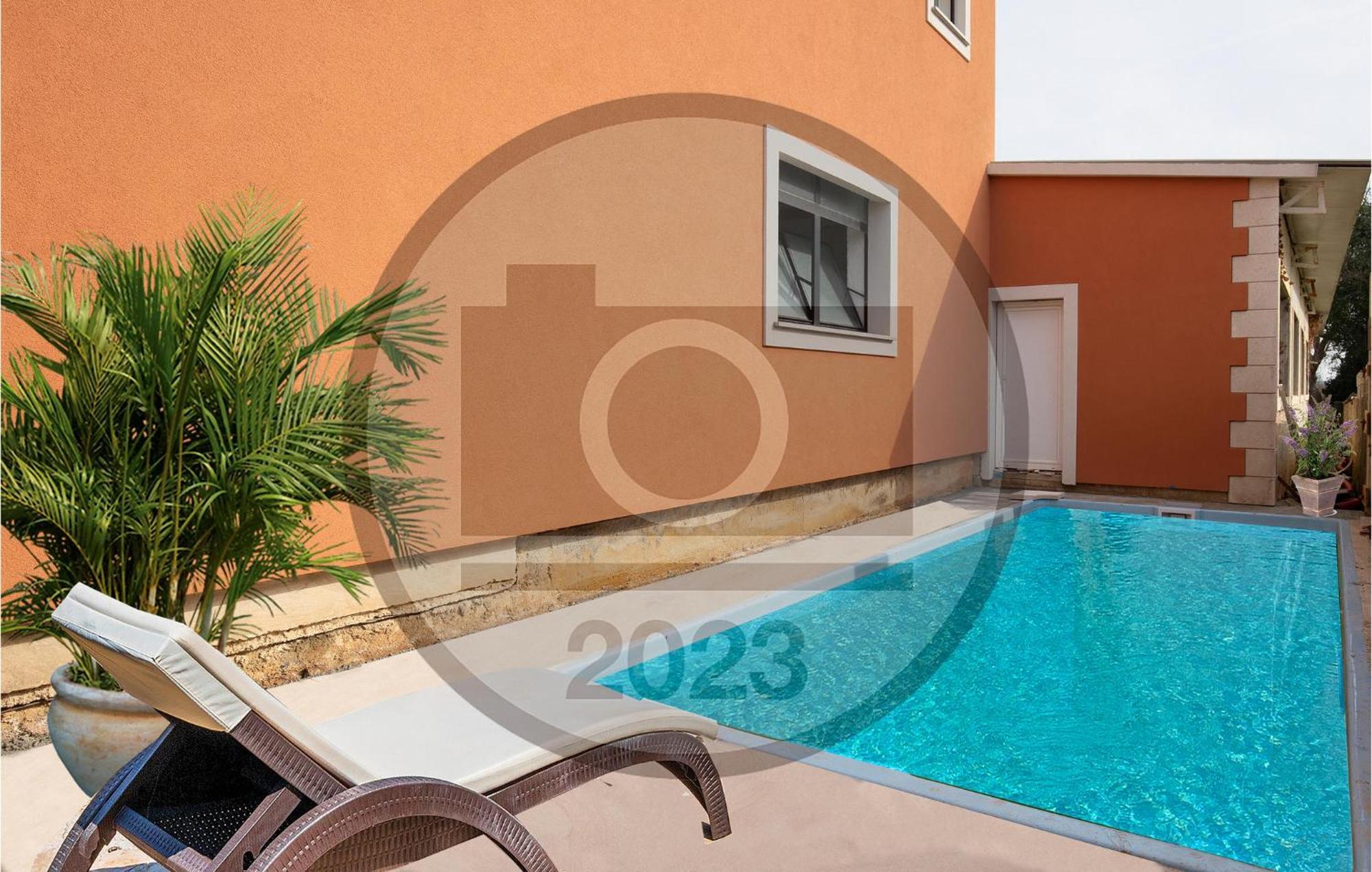 Lovely Home In Sisan With Outdoor Swimming Pool Exteriör bild